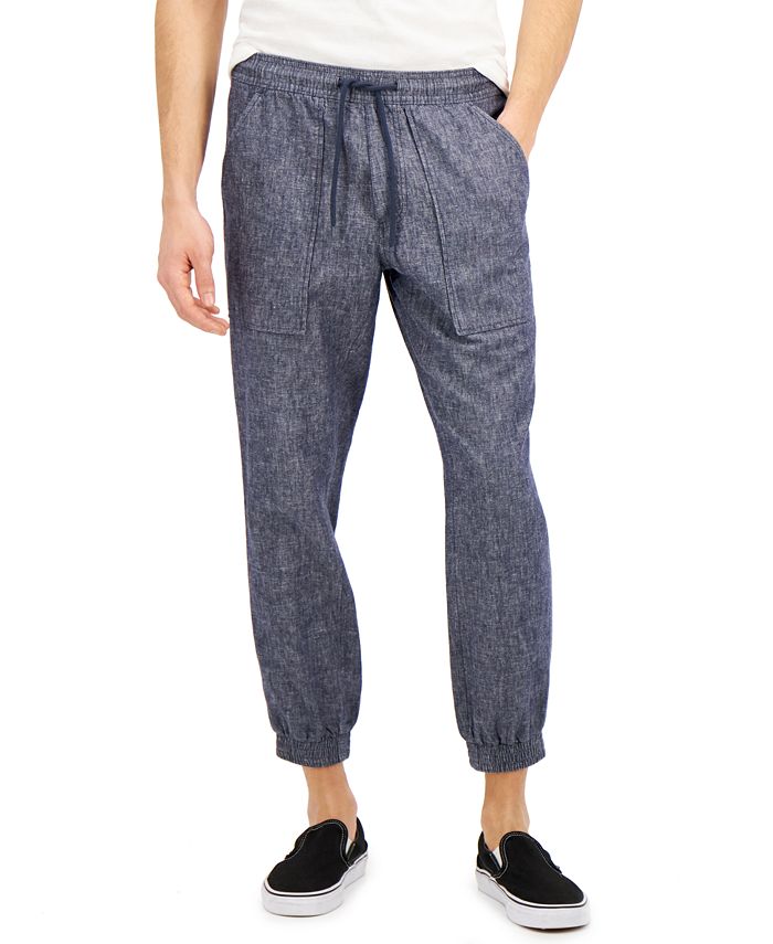 Sun + Stone Men's Charles Linen Jogger Pants, Created for Macy's ...