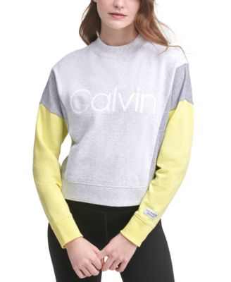 macy's calvin klein women's sweatshirt