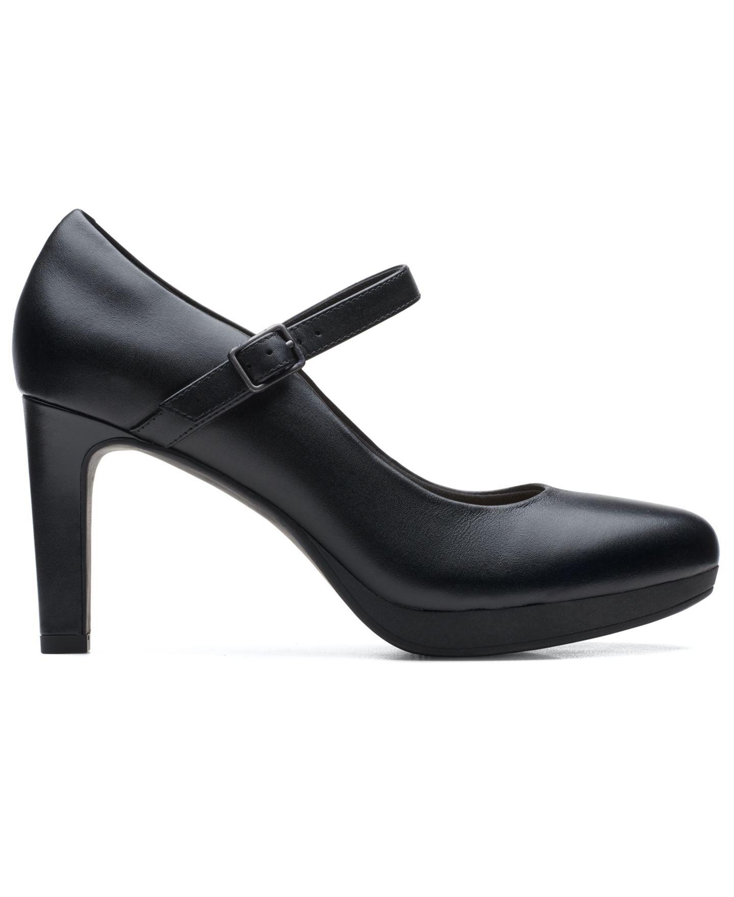 Обувь Clarks Women's Ambyr Shine Dress Shoes, цвет: Чёрный кожаный — фото 2