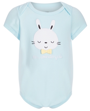 First Impressions Baby Boys Bunny Bodysuit Created for Macy's