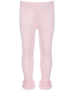 First Impressions Toddler Girls Solid Ruffle Leggings Created for Macy's