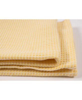 Madison Waffle Kitchen Towel, Set of 4