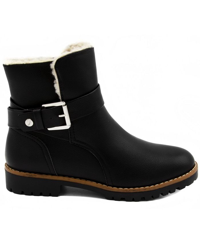 Nautica Women's Ensign Ankle Winter Boot & Reviews Boots Shoes Macy's