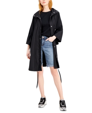Inc Earth Hooded Cape Jacket Created for Macy's