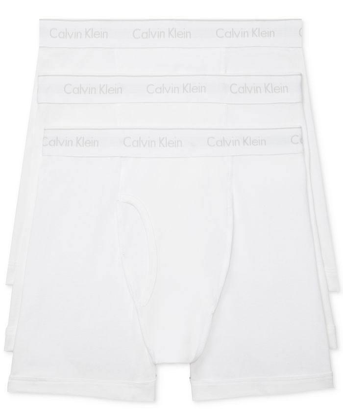 Calvin Klein Men's 3-Pack Cotton Classics Boxer Briefs & Reviews ...