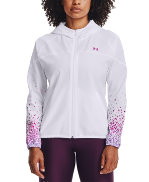 Under Armour Women's Printed-Sleeve Hooded Jacket