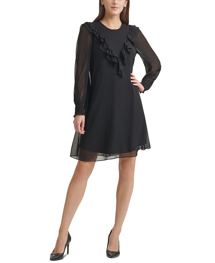 calvin klein chiffon