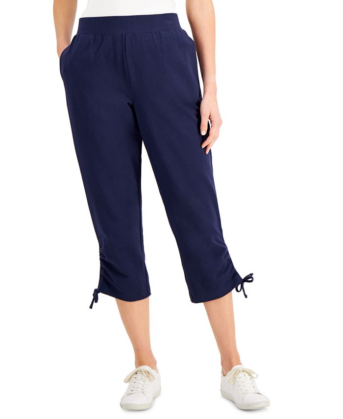 Karen Scott Pull-On Capri Pants, Created for Macy's - Macy's