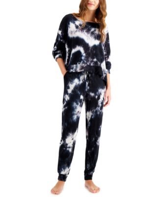 Photo 1 of SIZE S Jenni Women's Tie-Dyed Loungewear 2Piece Set, Created for Macy's