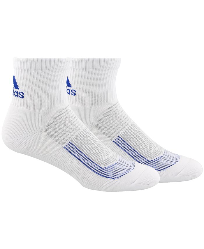 adidas Men's 2-Pack Superlite Ub21 White Quarter Socks & Reviews - Underwear & Socks - Men - Macy's