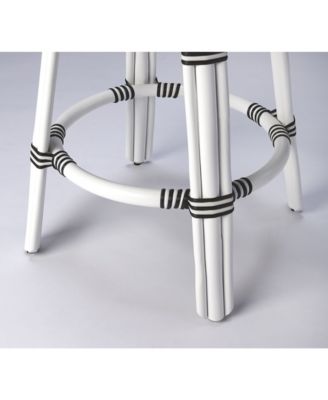 Tobias and Rattan Counter Stool