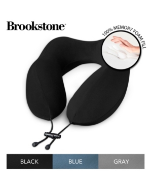 UPC 028332719926 product image for Brookstone Total Comfort Charcoal-Infused Travel Pillow | upcitemdb.com
