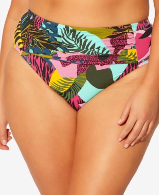 macys plus size bikinis