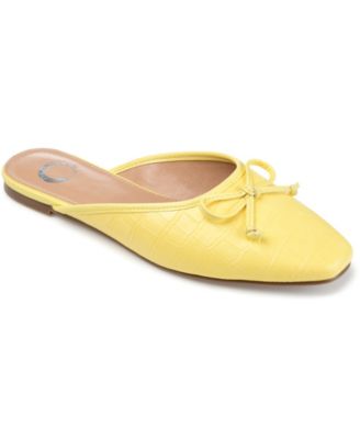 macys yellow flats