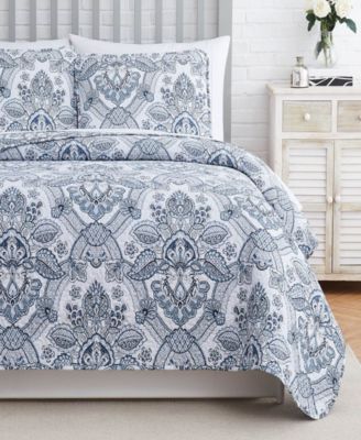 Enchantment Printed 3-Pc. Quilt Set, King