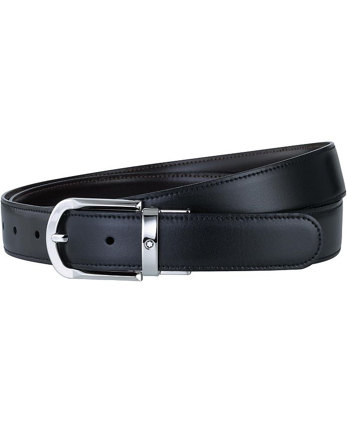Montblanc Men's Reversible Leather Belt