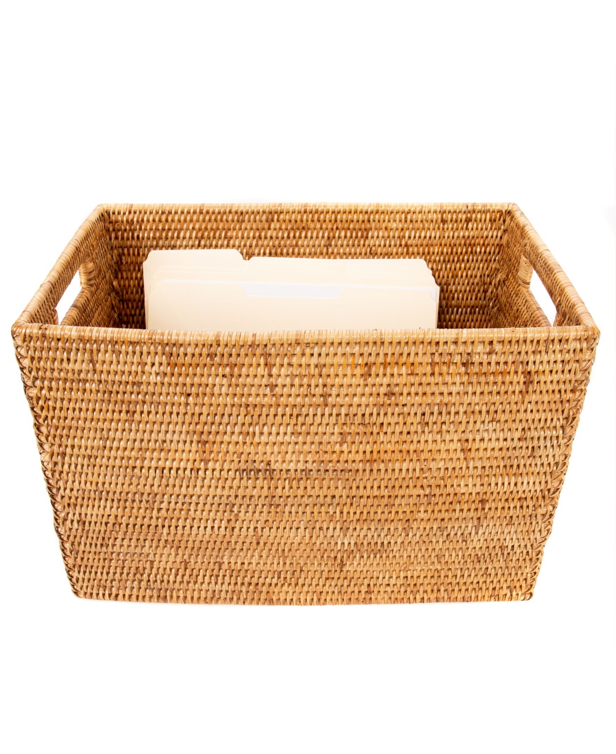 Artifacts Rattan Storage Box Legal File