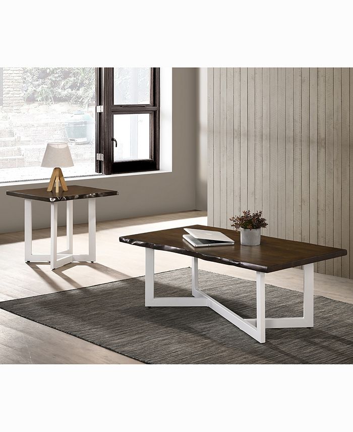 Furniture of America Lanvara XCross Coffee Table Macy's