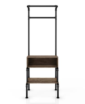 Lille Open Shelf Clothes Rack