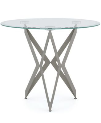 Alta Glass Top End Table