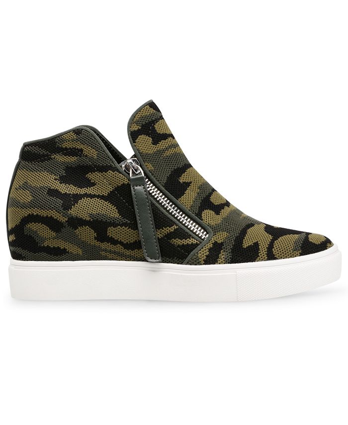 steve madden wedge sneakers macy's
