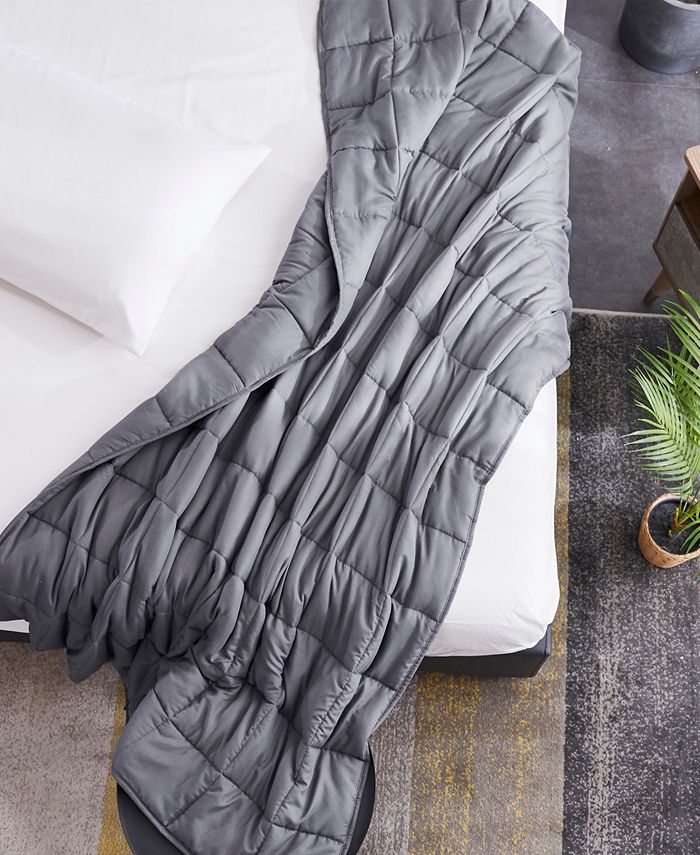 Pur Serenity Microfiber 12lb. Weighted Blanket, 48" L x 72" W & Reviews