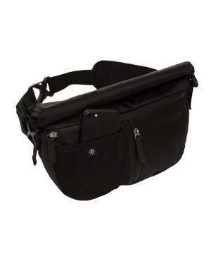 Outdoor Products Zion Roll Top Waist Pack In Black