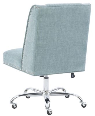 Linon Home D Cor Wells Upholstered Swivel Office Chair Macy S   18478226 Fpx.tif