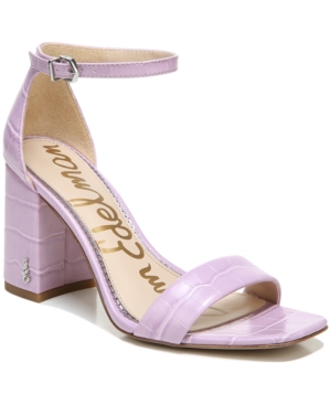 Sam Edelman Women's Daniella Two-Piece Block-Heel Sandals Women's Shoes