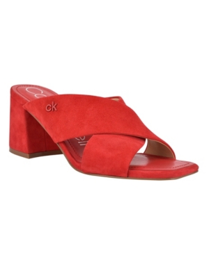 Calvin Klein Women's Isha Slip-On Dress Sandals Women's Shoes