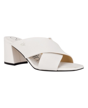 Calvin Klein Women's Isha Slip-On Dress Sandals Women's Shoes