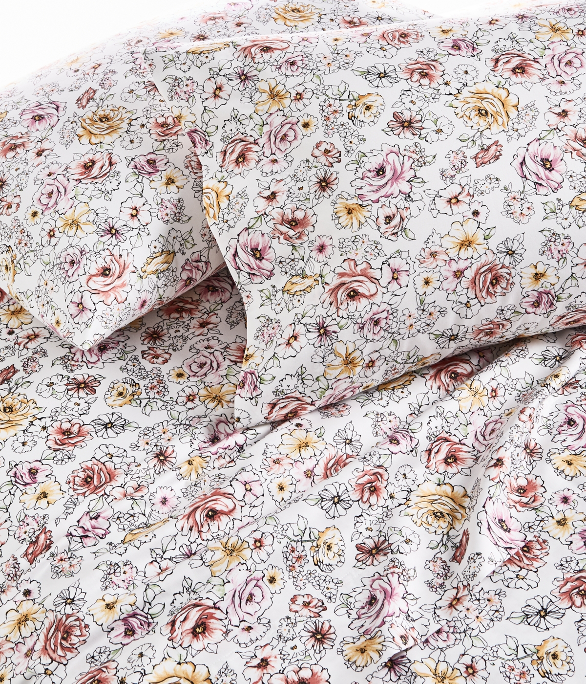 Closeout! Charter Club 550 Thread Count Printed Cotton 4-Pc. Sheet Set, King, Exclusively at Macy's