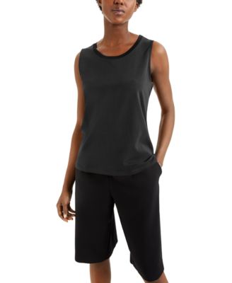 Sweater-Trim Tank Top, Created for Macy's