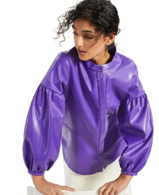 macys purple tops