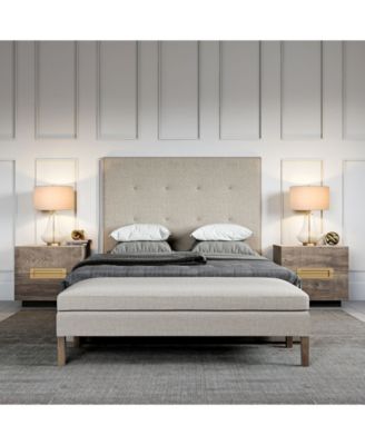 Lagos Table Lamp with Flax Shade