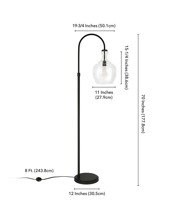 Hudson & Canal Verona Arc Floor Lamp - Macy's