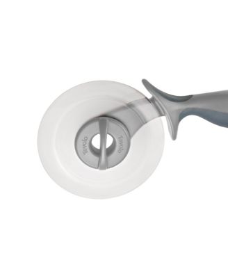 Food Prep 2 in 1 Pizza Wheel Utensil for Meal Prep Dough Pizza Pie and Pastry Cutter with Two Blades