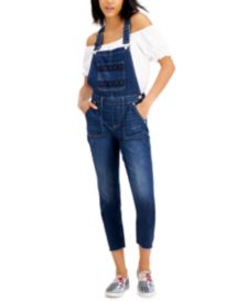 Logo Denim Overalls