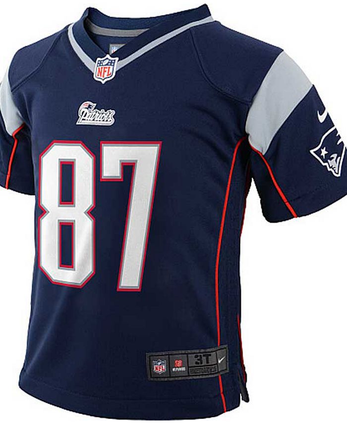 Nike Baby Rob Gronkowski New England Patriots Game Jersey - Macy's