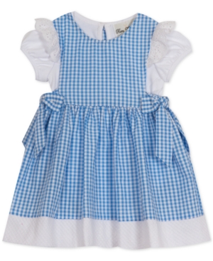 Rare Editions Baby Girls Checked Jumper Set