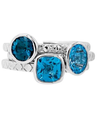 Women's Stackable Rings in Sterling Silver