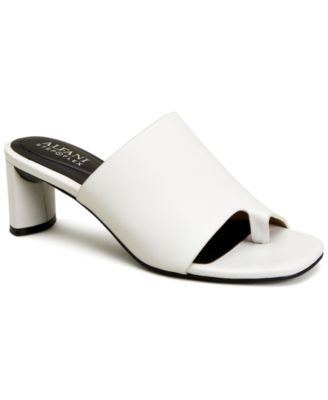 macys white dress sandals