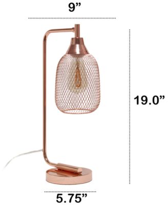 Industrial Mesh Desk Lamp