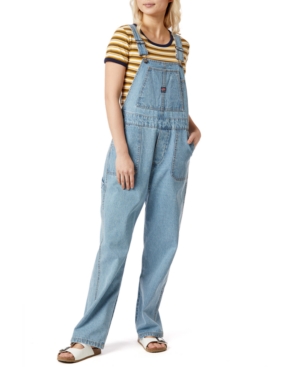 UNIONBAY JUNIORS' SIOUXSIE DENIM OVERALLS 