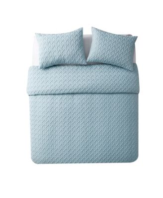 Nina Embossed Comforter Set, King