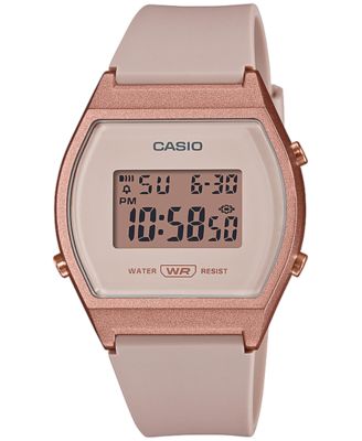 Digital Blush Resin Strap Watch 35mm 