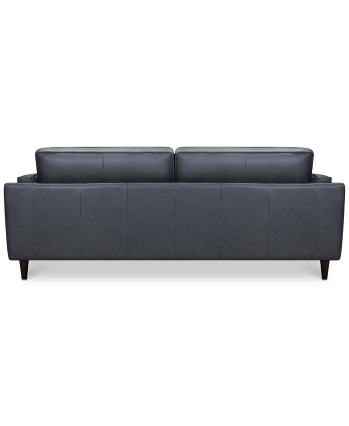 Furniture Kavier 90" Leather Sofa with Power Foot Rest, Created for