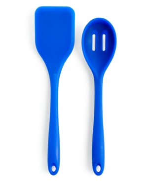 Art & Cook Silicone Solid Turner & Slotted Spoon Set of 2