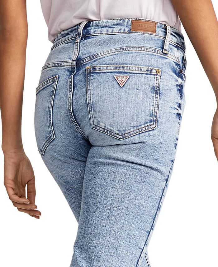 Guess 1981 Straight Leg Jeans And Reviews Jeans Women Macys