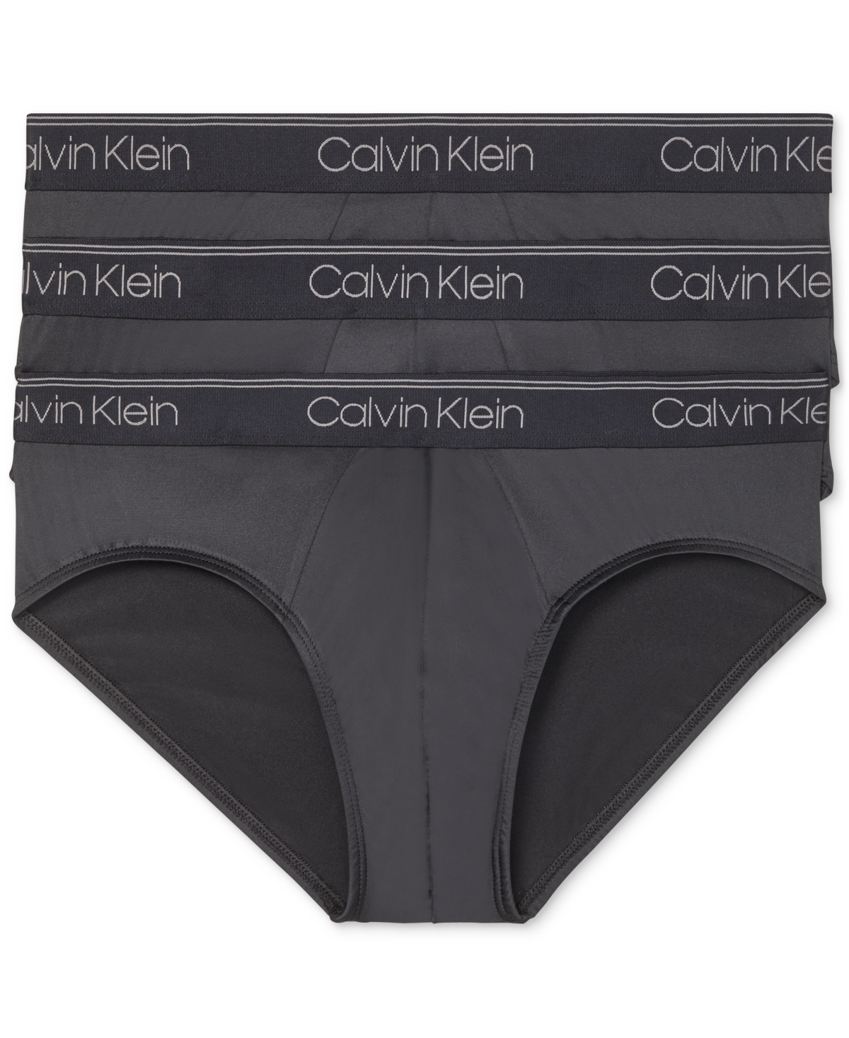 UPC 790812269992 product image for Calvin Klein Men's 3-Pack Microfiber Stretch Low-Rise Briefs Underwear | upcitemdb.com